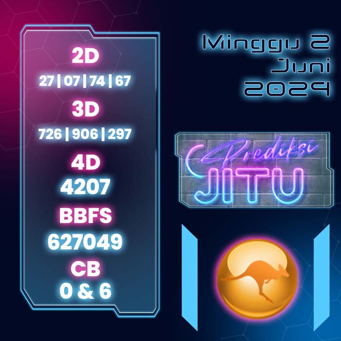 PREDIKSI SYDNEY JITU HARI INI MINGGU 2 JUNI 2024