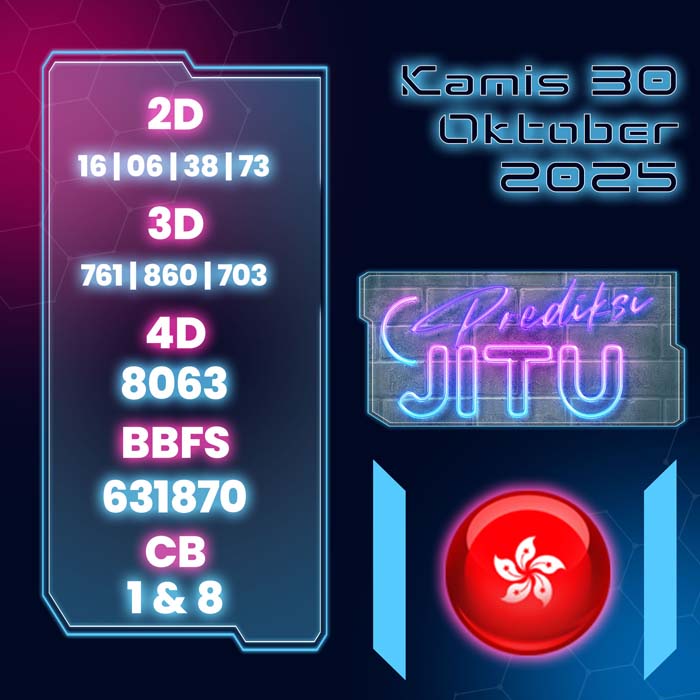 PREDIKSI HK JITU 4D HARI INI