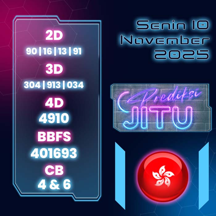 PREDIKSI HK JITU 4D HARI INI