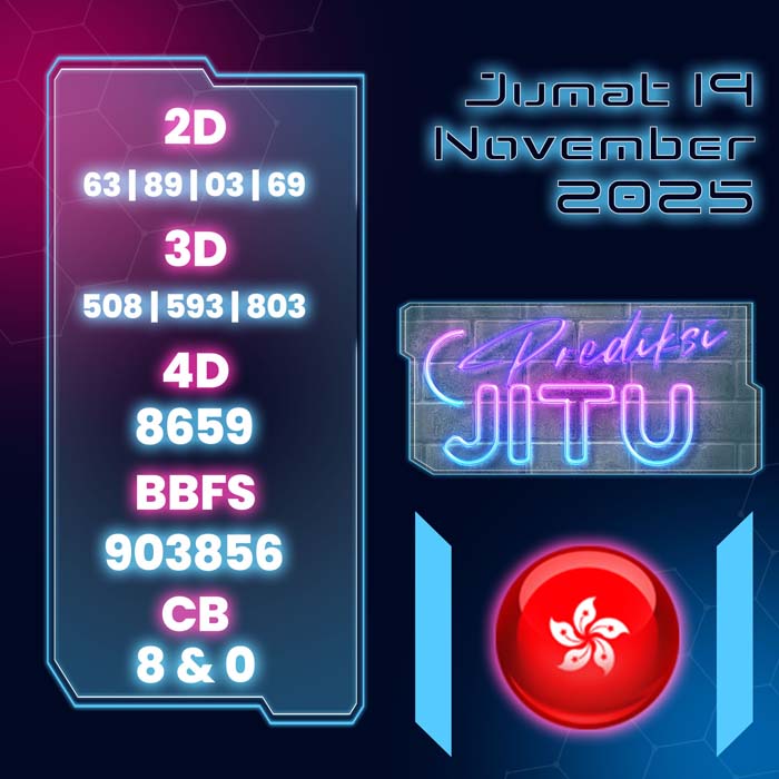 PREDIKSI HK JITU 4D HARI INI