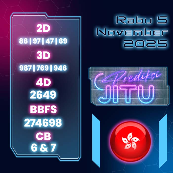 PREDIKSI HK JITU 4D HARI INI