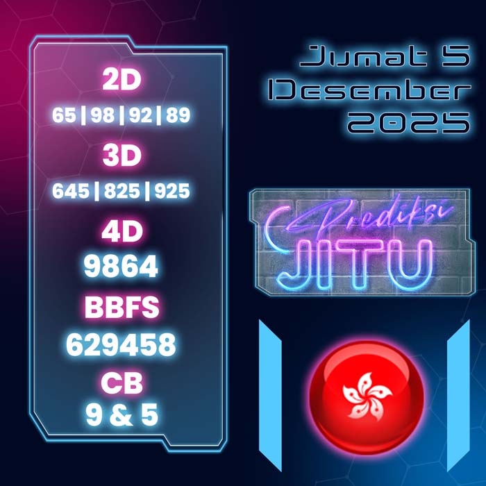 PREDIKSI HK JITU 4D HARI INI
