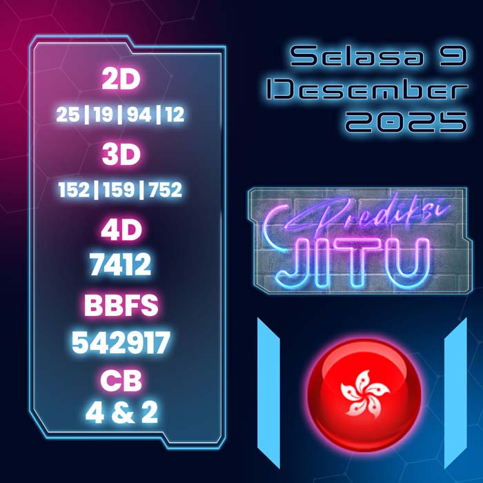 PREDIKSI HK JITU 4D HARI INI