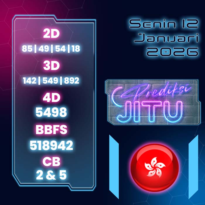 PREDIKSI HK JITU 4D HARI INI