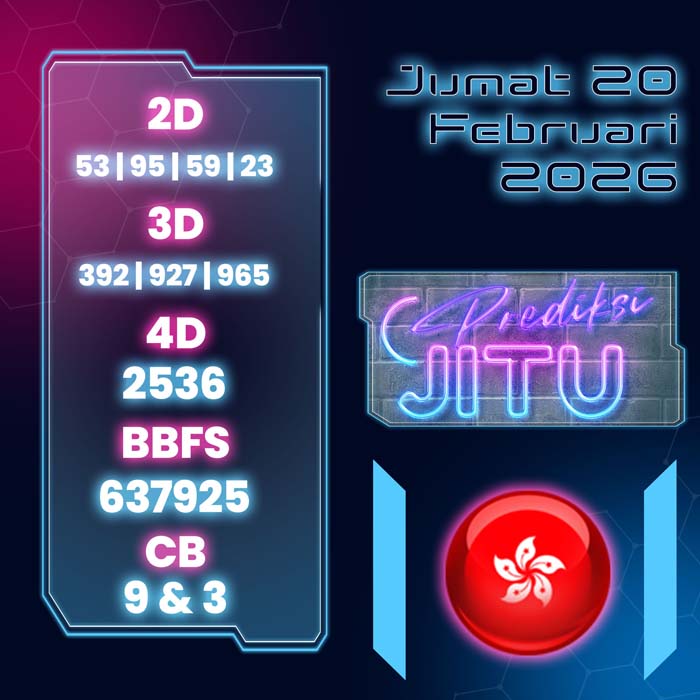 PREDIKSI HK JITU 4D HARI INI