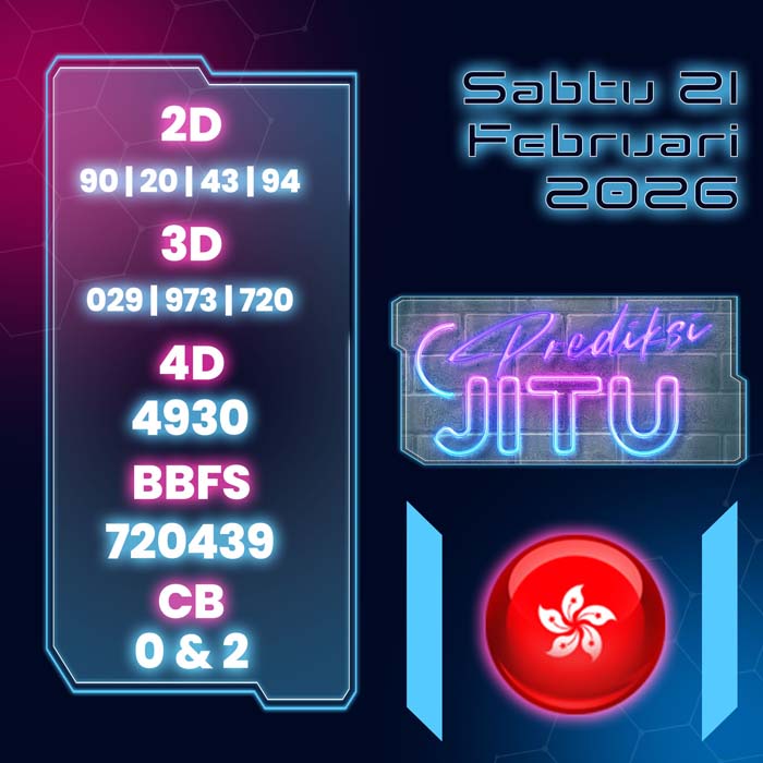 PREDIKSI HK JITU 4D HARI INI