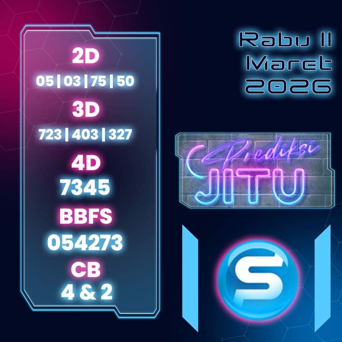 PREDIKSI SGP JITU 4D HARI INI
