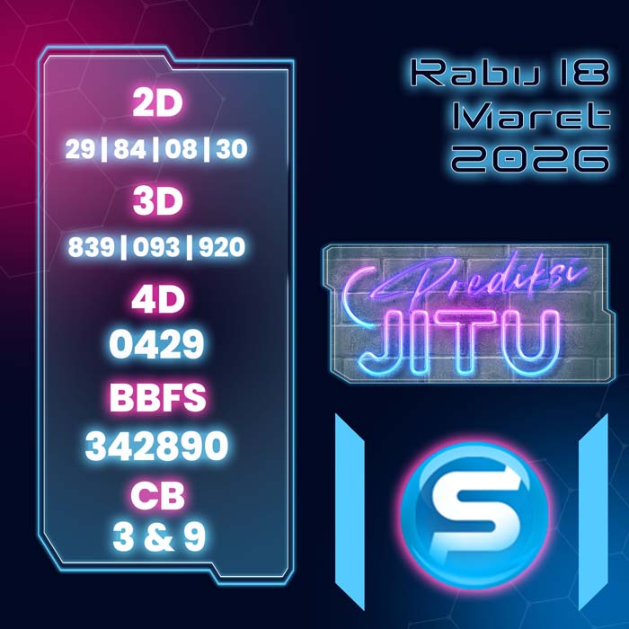 PREDIKSI SGP JITU 4D HARI INI