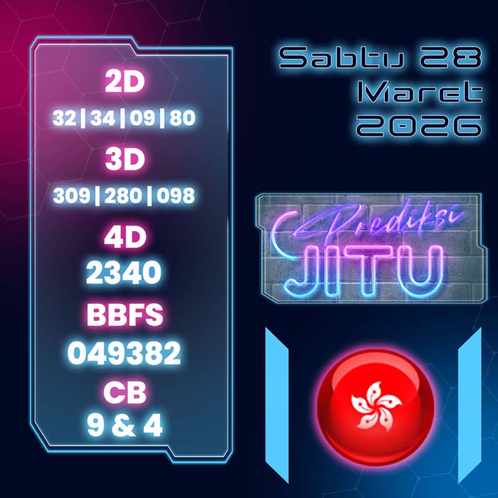 PREDIKSI HK JITU 4D HARI INI