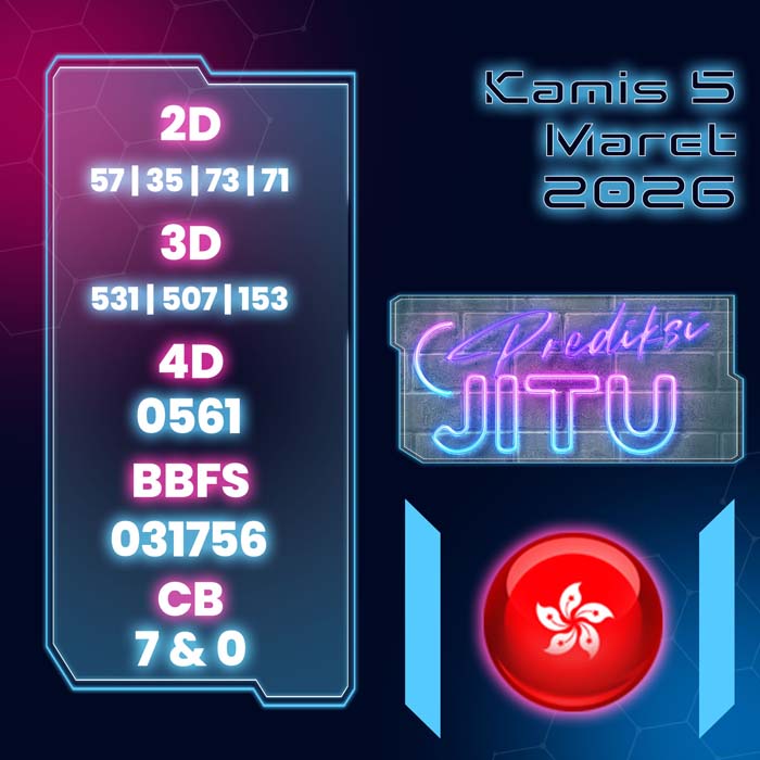 PREDIKSI HK JITU 4D HARI INI