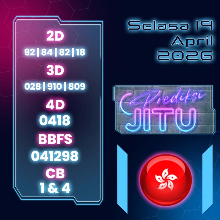 PREDIKSI HK JITU 4D HARI INI