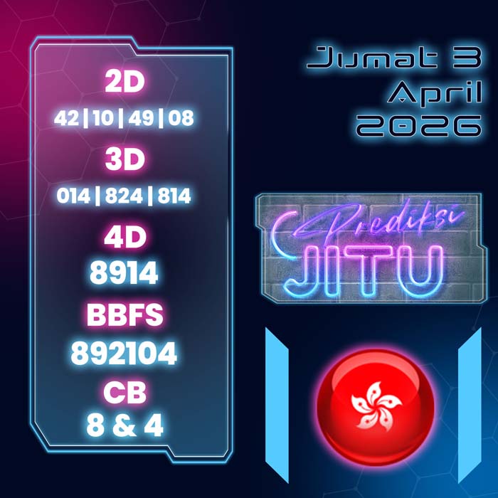 PREDIKSI HK JITU 4D HARI INI