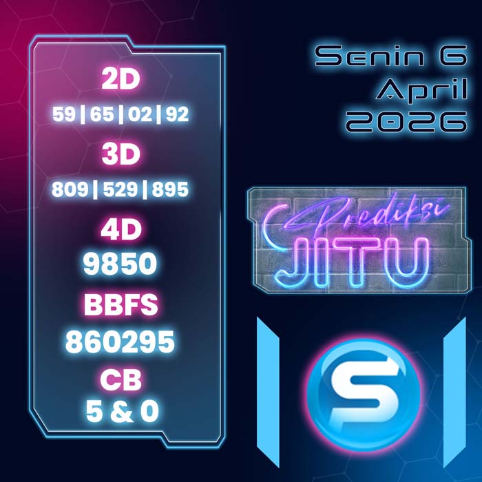 PREDIKSI SGP JITU 4D HARI INI